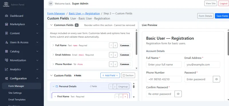 Dynamic Form Builder